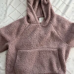 American Eagle Outfitters Blush Sherpa Jacket